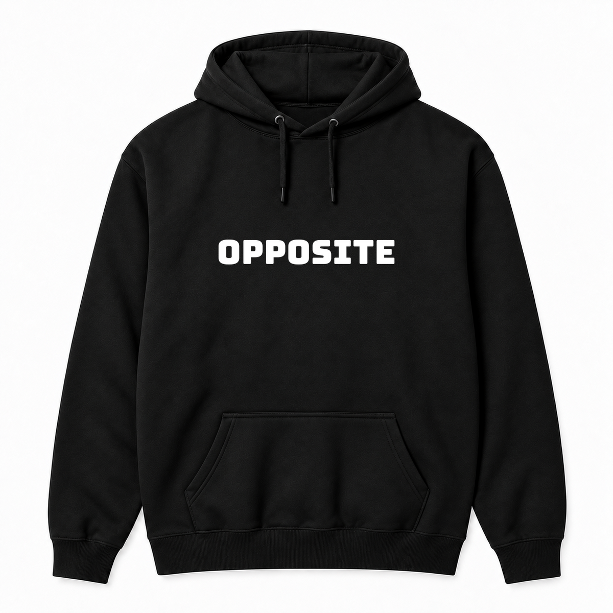 Opposite Hoodie in black