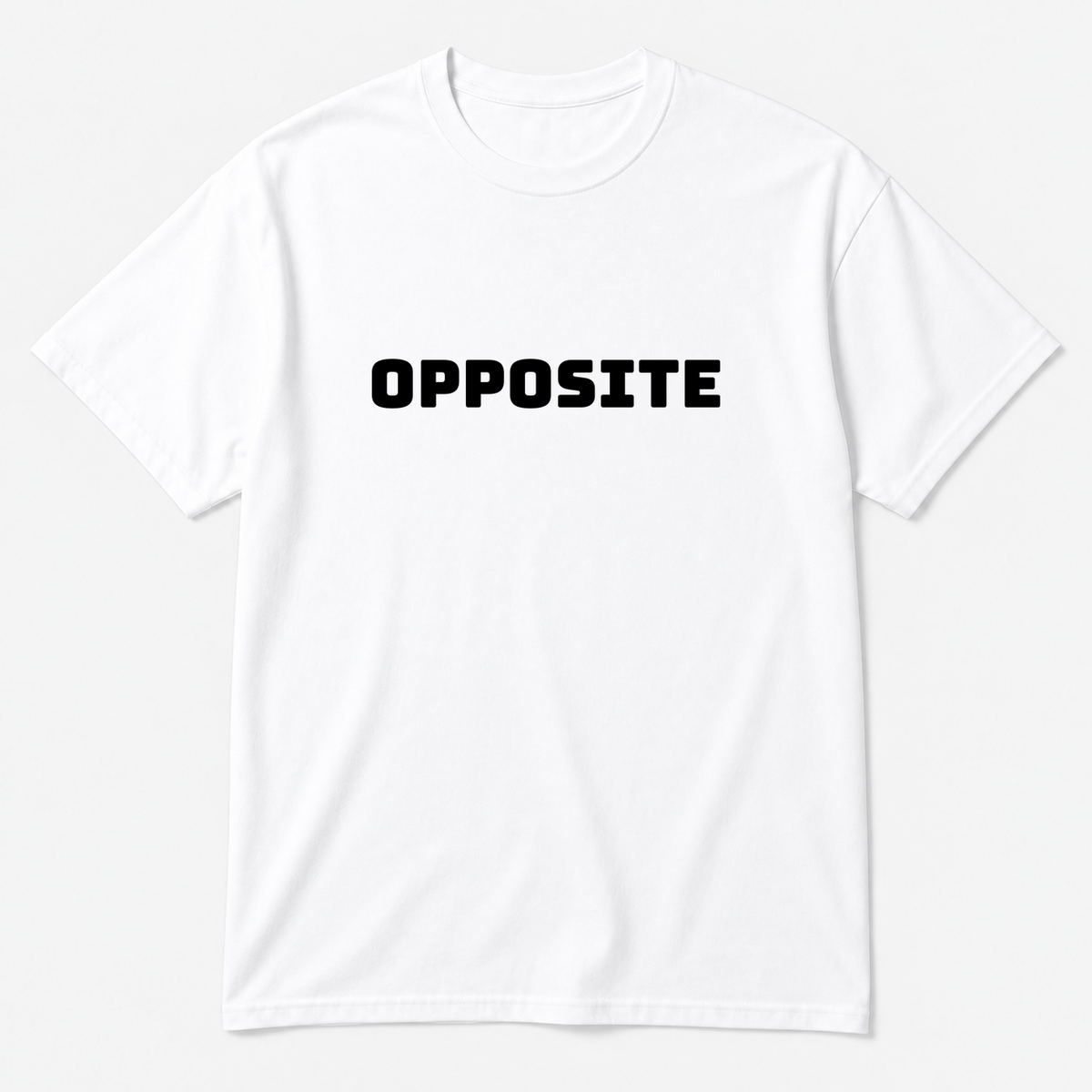 Opposite T-Shirt in white