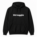 Struggle Hoodie in black