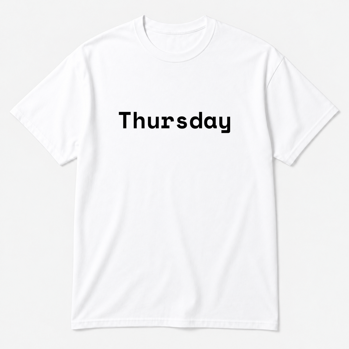 Thursday T-Shirt in white