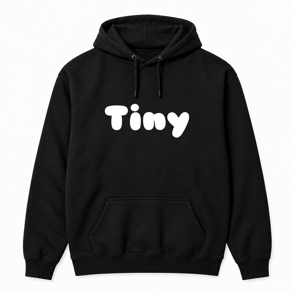 Tiny Hoodie in black