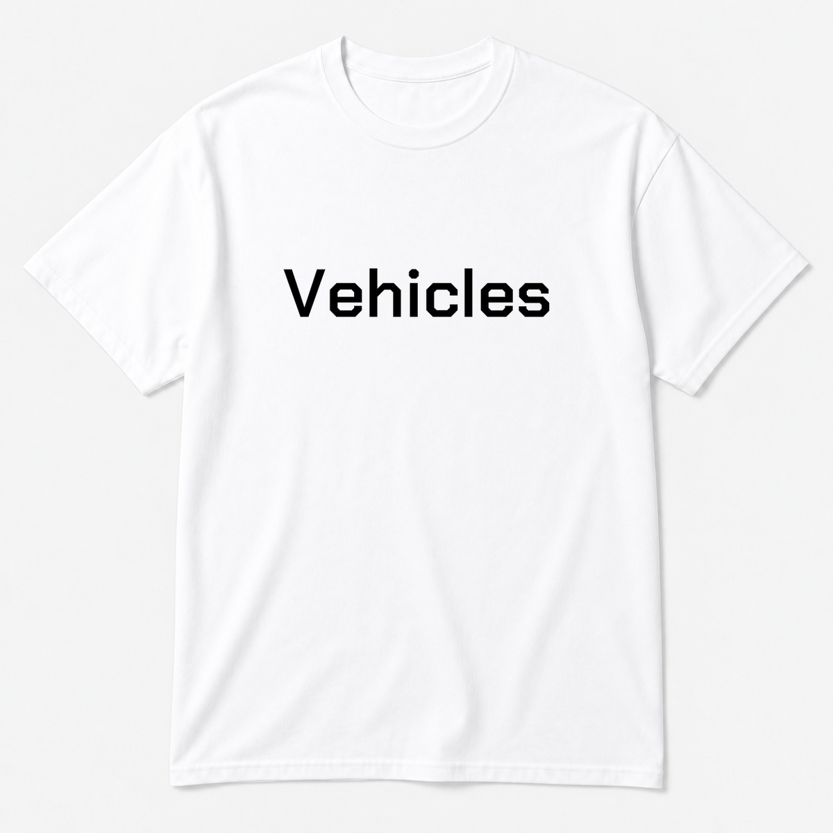 Vehicles T-Shirt in white