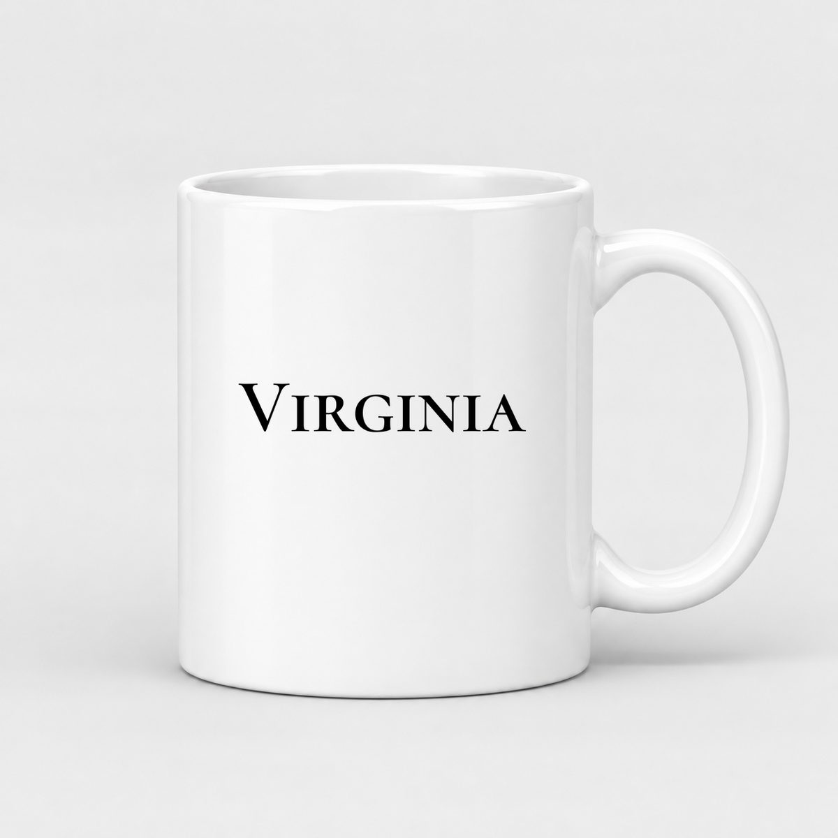 Virginia Mug in white