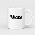 Wave Mug in white