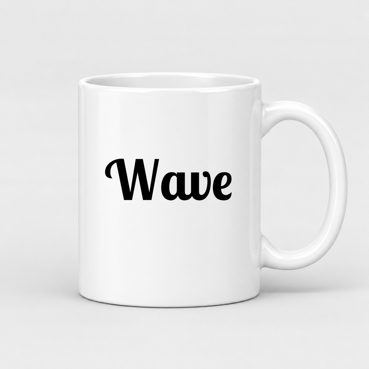 Wave Mug in white