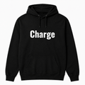 Charge Hoodie in black