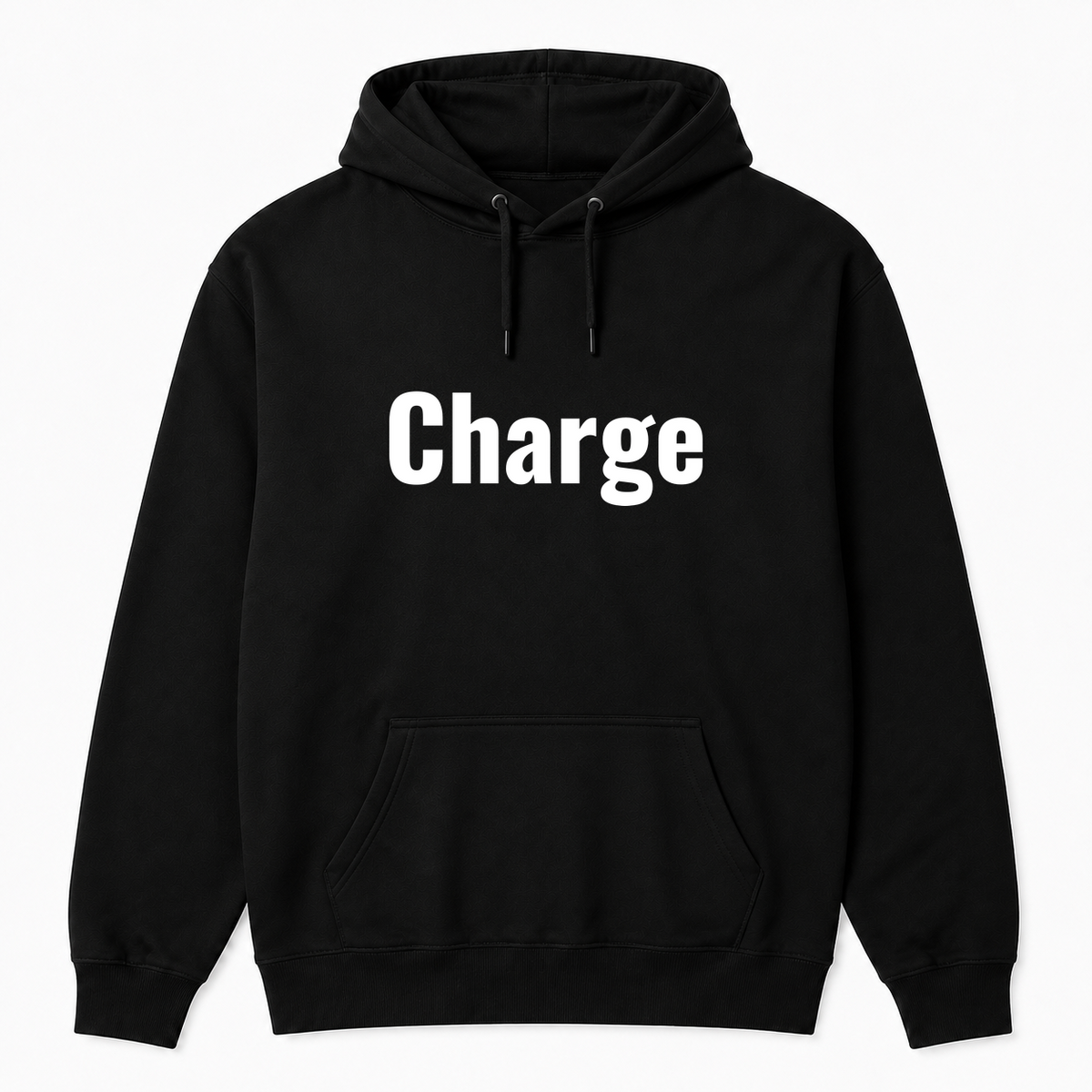 Charge Hoodie in black