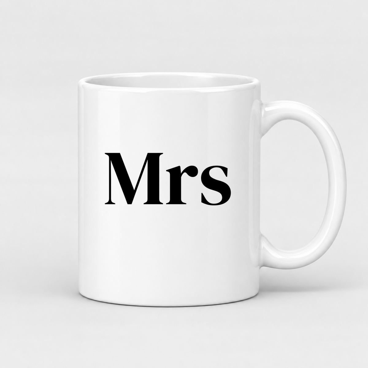 Mrs Mug in white
