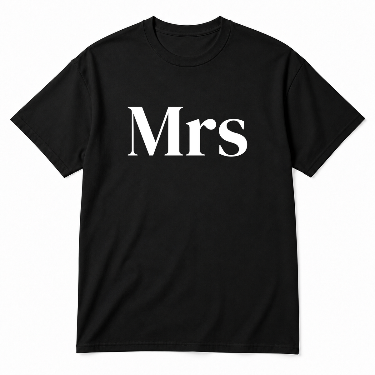 Mrs T-Shirt in black