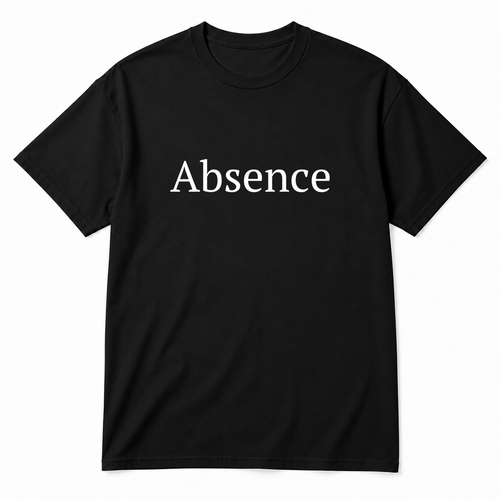 Absence T-Shirt in black