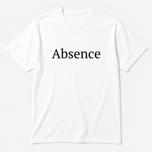 Absence T-Shirt in white