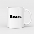 Bears Mug in white