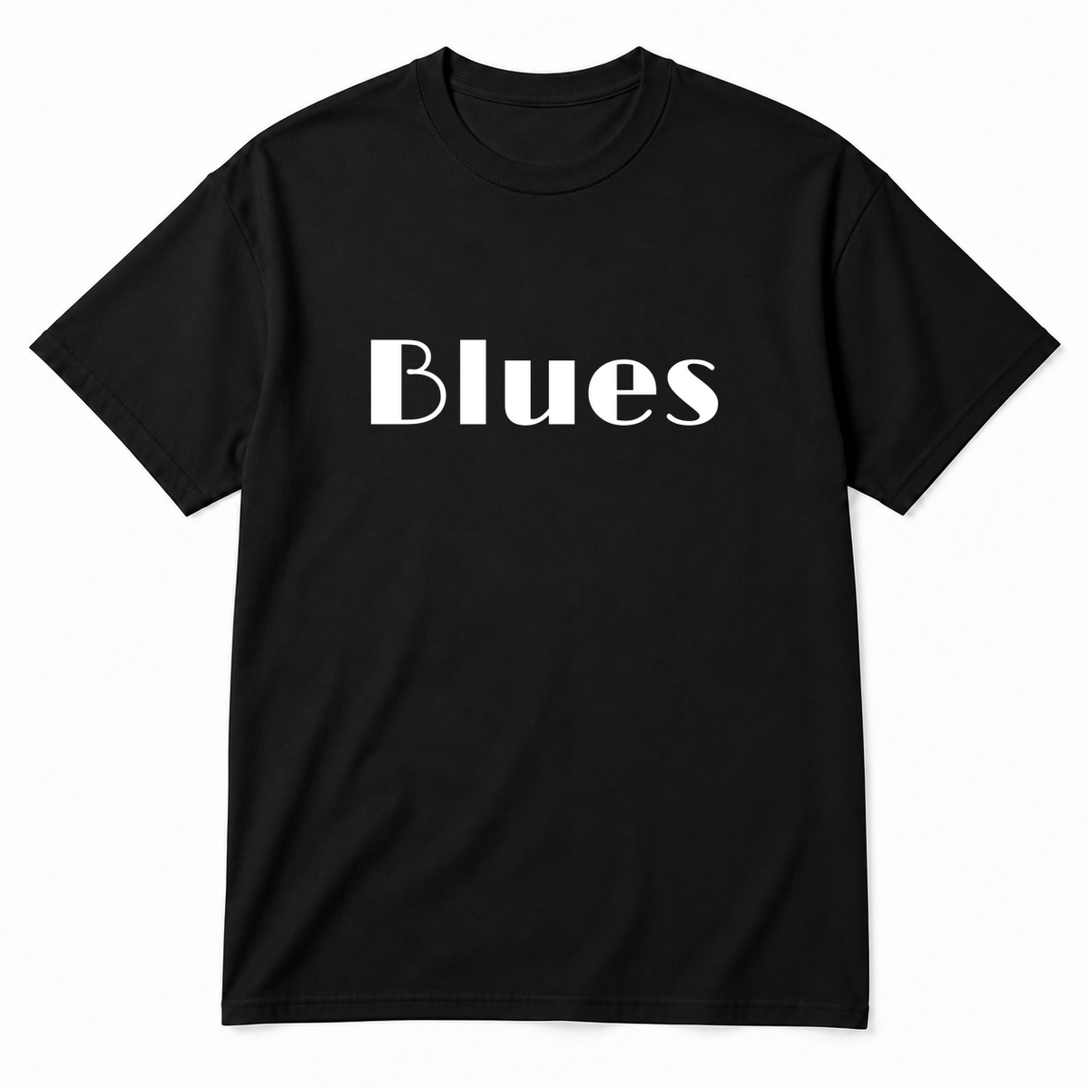 Blues T-Shirt in black