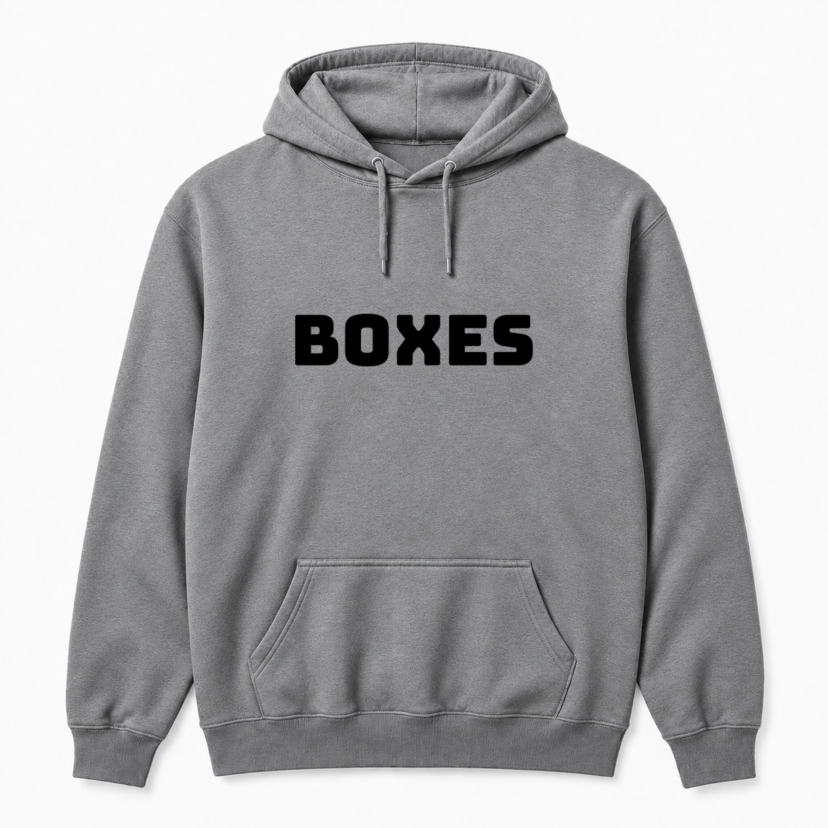 Boxes Hoodie in gray