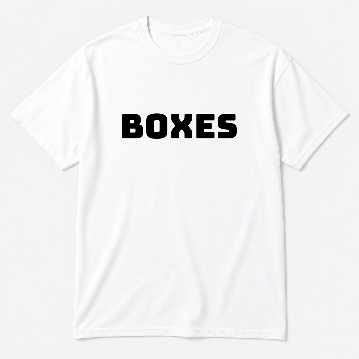 Boxes T-Shirt in white