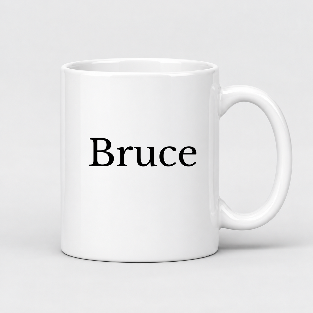Bruce Mug in white