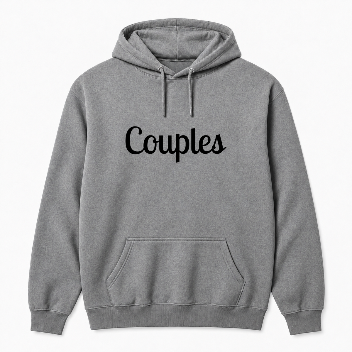 Couples Hoodie in gray