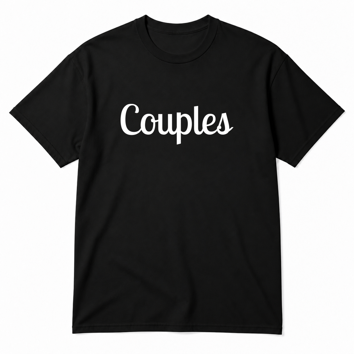 Couples T-Shirt in black