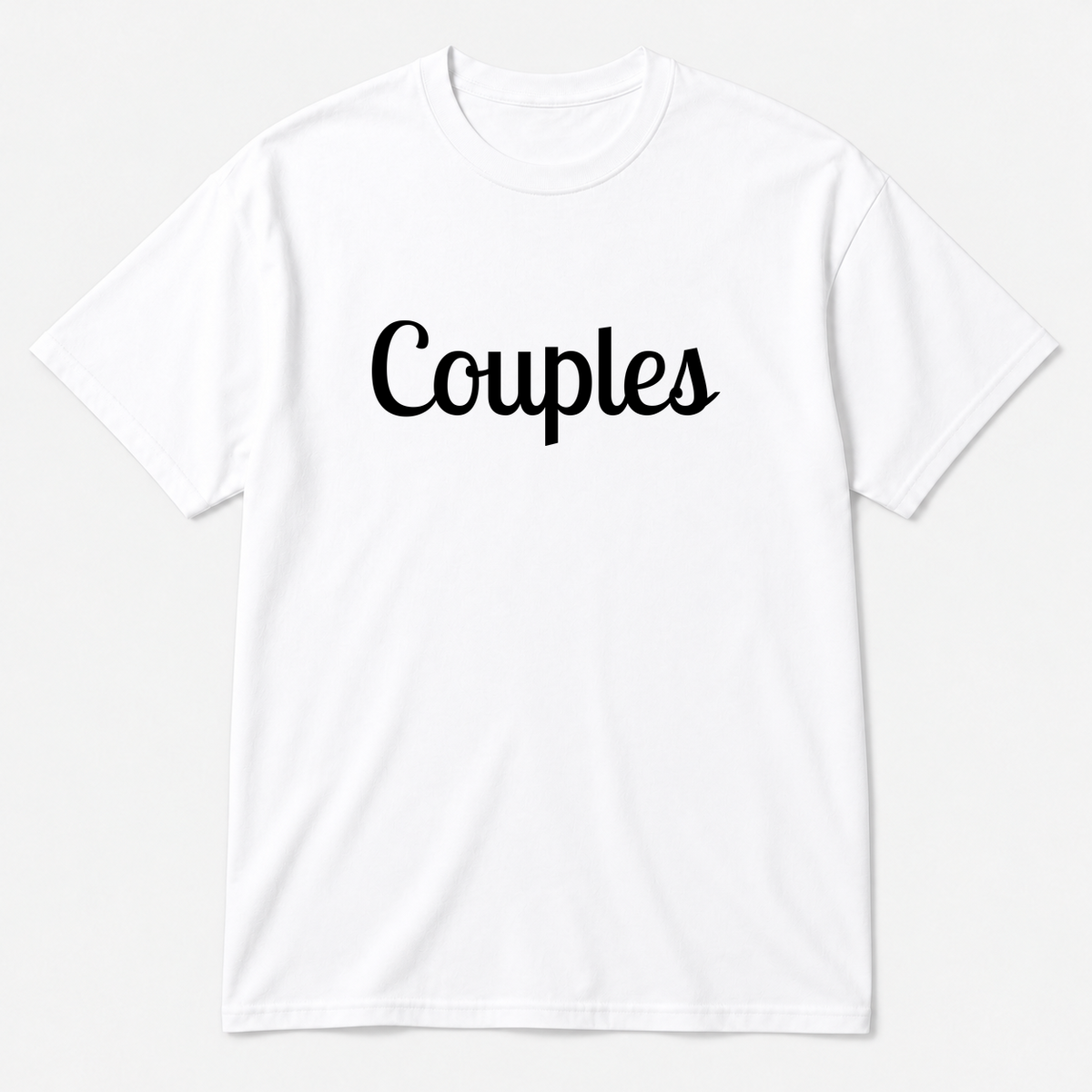 Couples T-Shirt in white