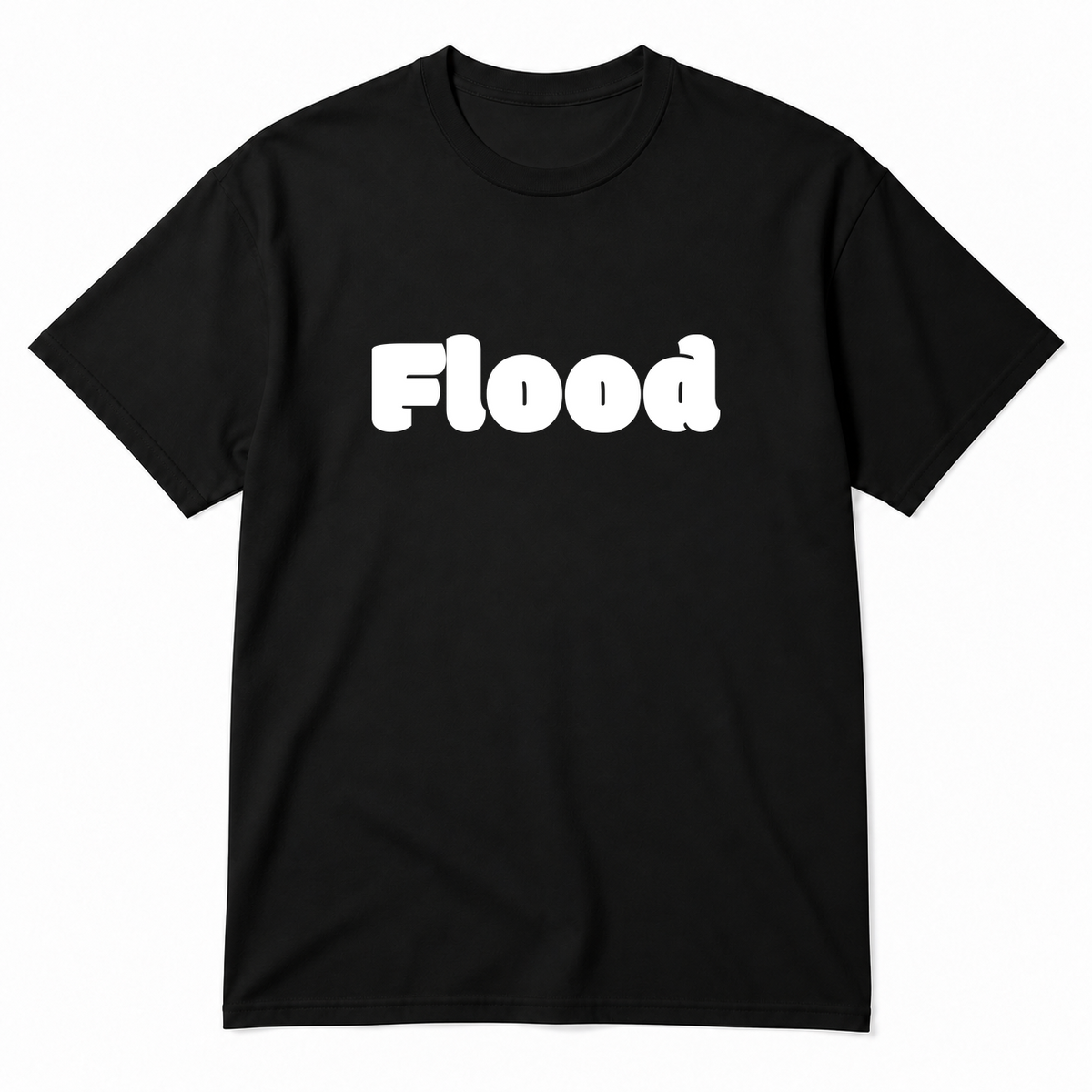 Flood T-Shirt in black