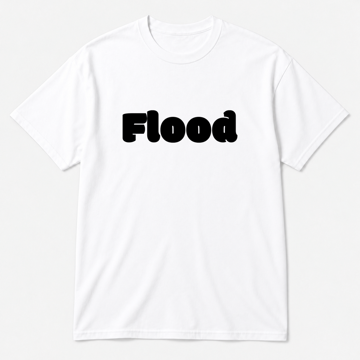 Flood T-Shirt in white