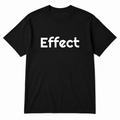 Effect T-Shirt in black