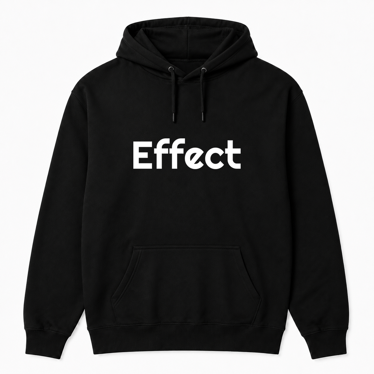 Effect Hoodie in black