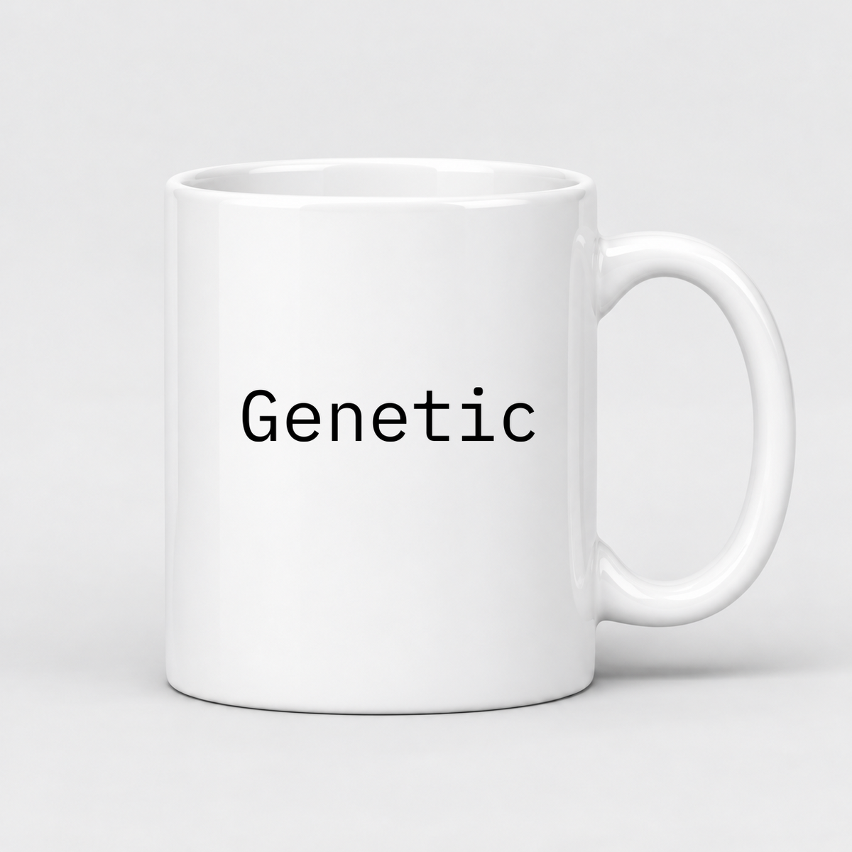 Genetic Mug in white