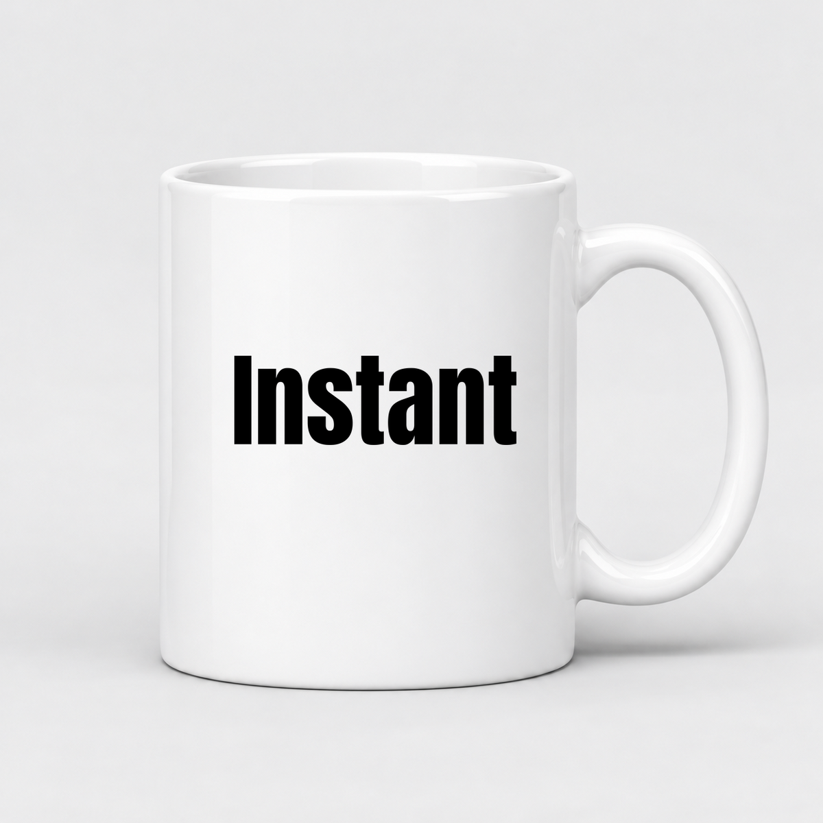 Instant Mug in white
