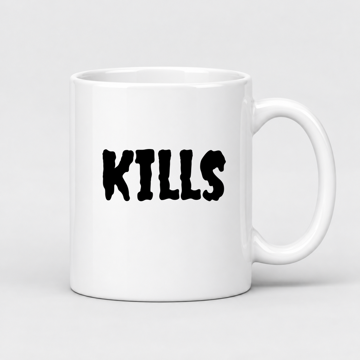 Kills Mug in white