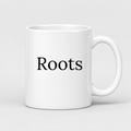 Roots Mug in white