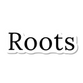 Roots die-cut sticker