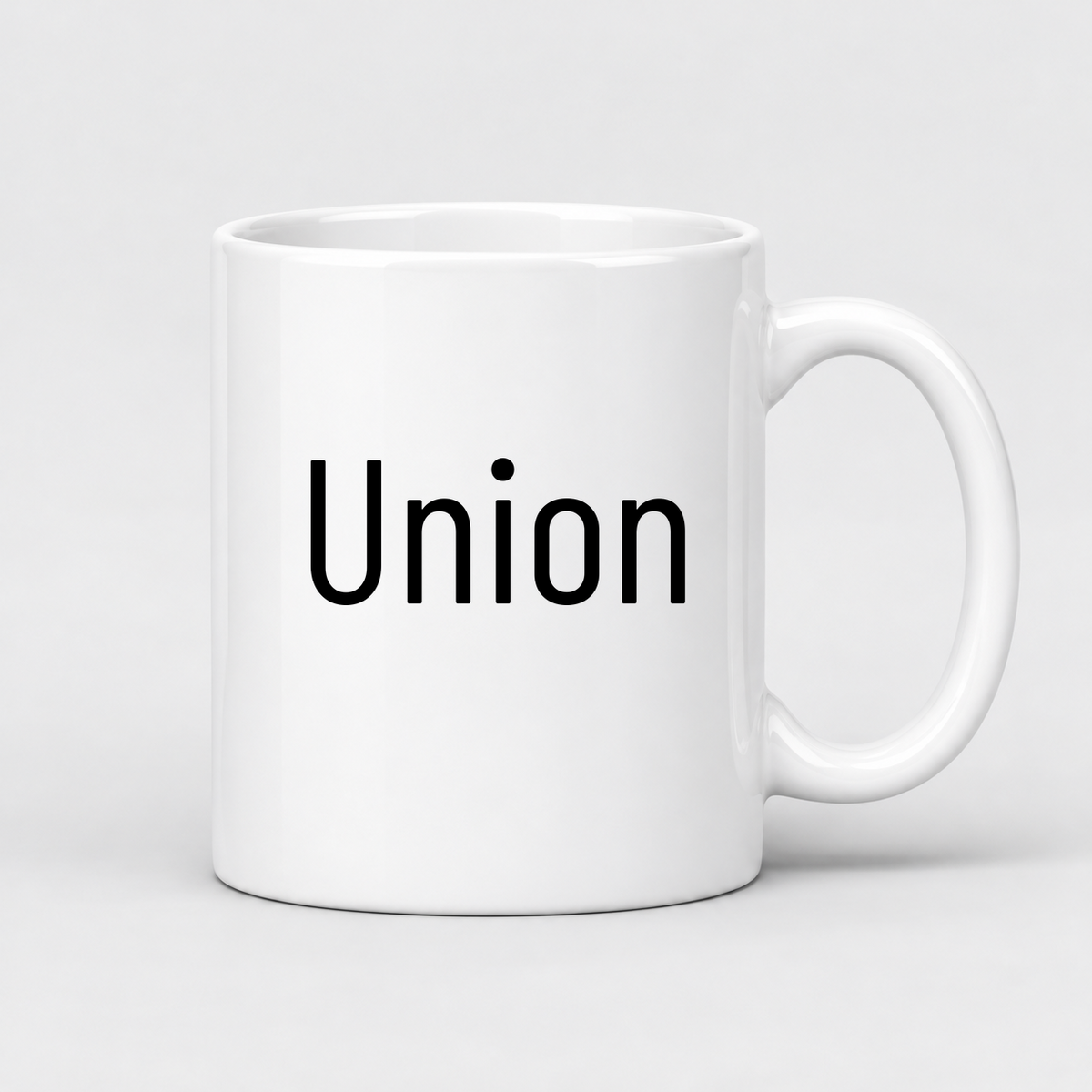 Union Mug in white