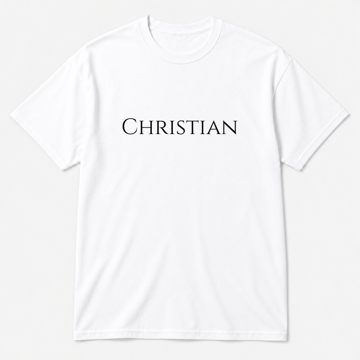 Christian T-Shirt in white