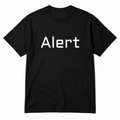 Alert T-Shirt in black