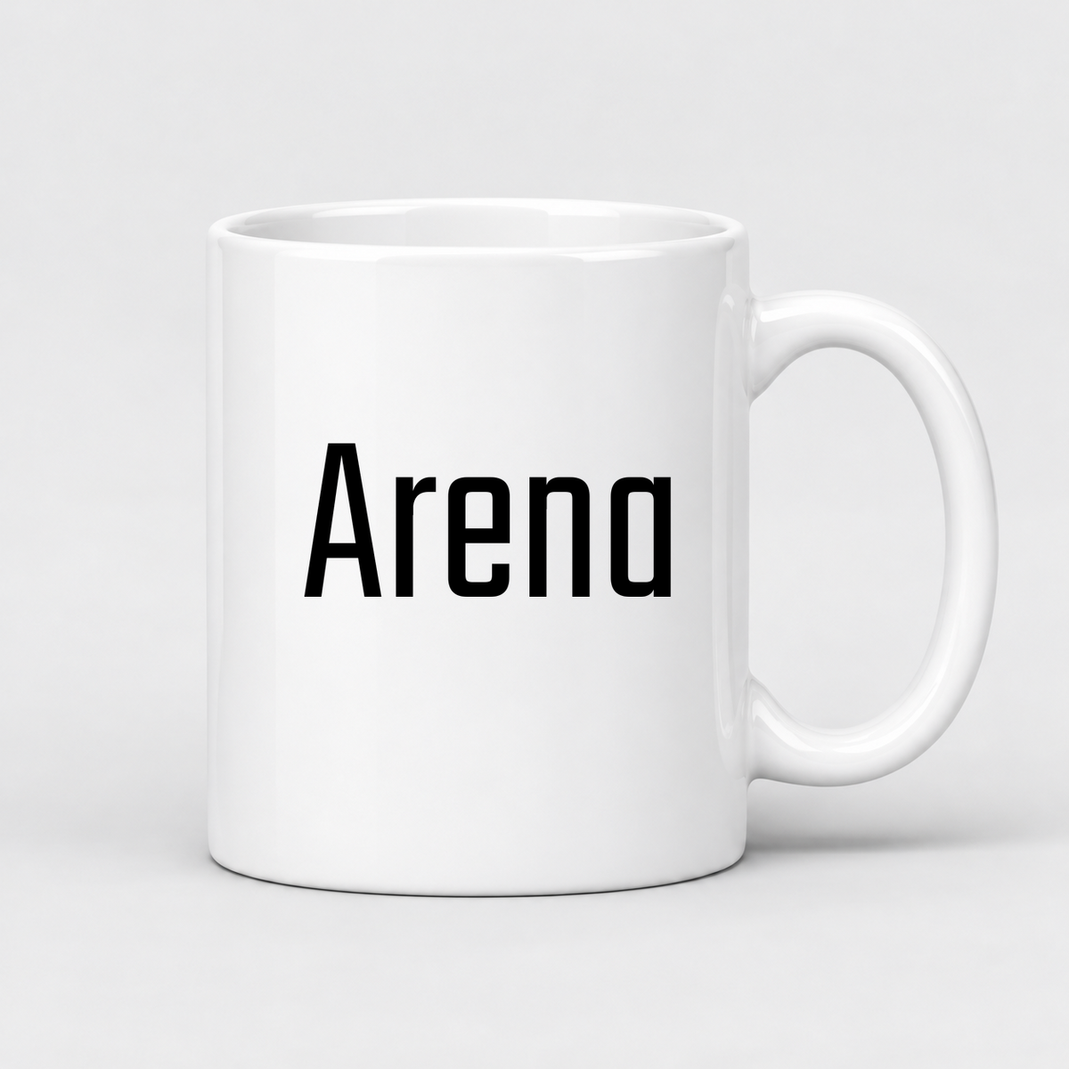 Arena Mug in white