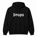 Drops Hoodie in black