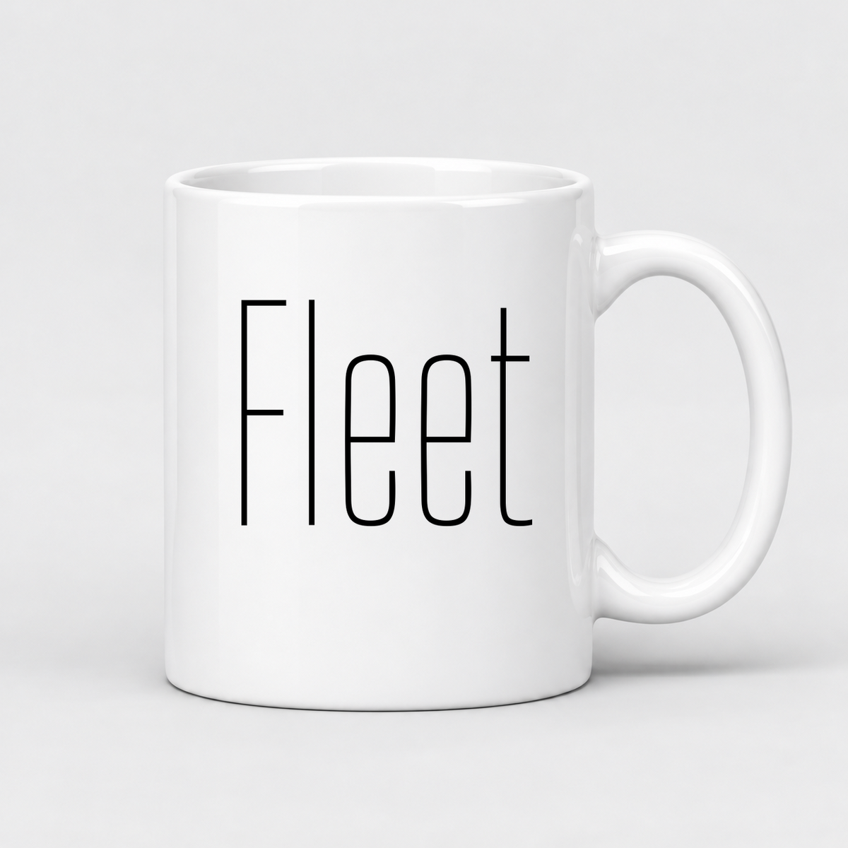 Fleet Mug in white
