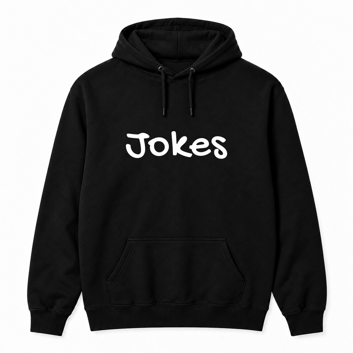 Jokes Hoodie in black