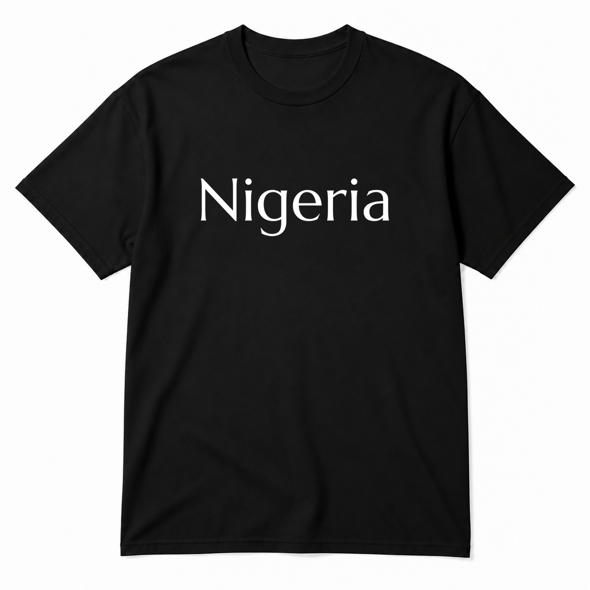 Nigeria T-Shirt in black