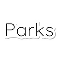 Parks die-cut sticker