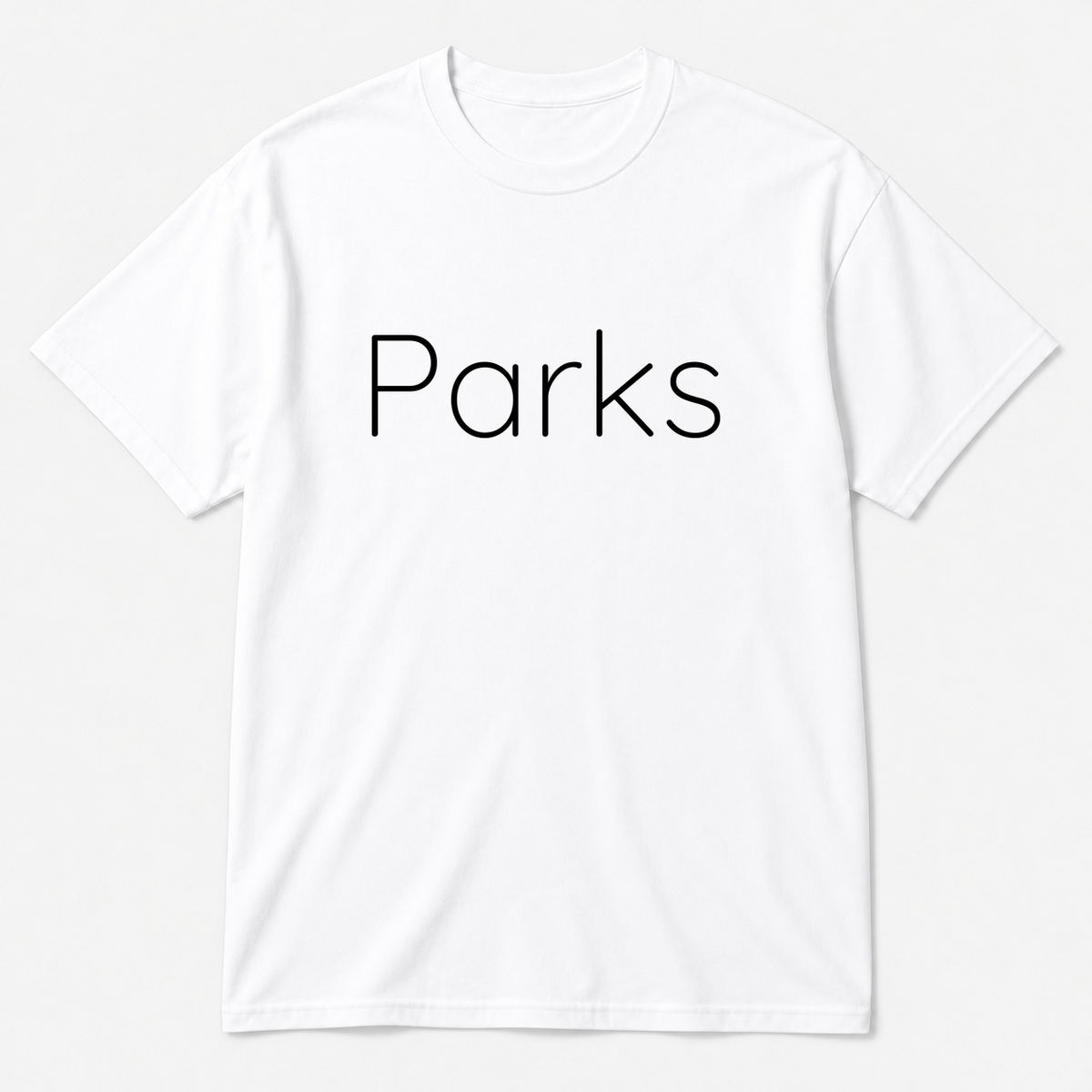 Parks T-Shirt in white