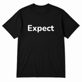 Expect T-Shirt in black