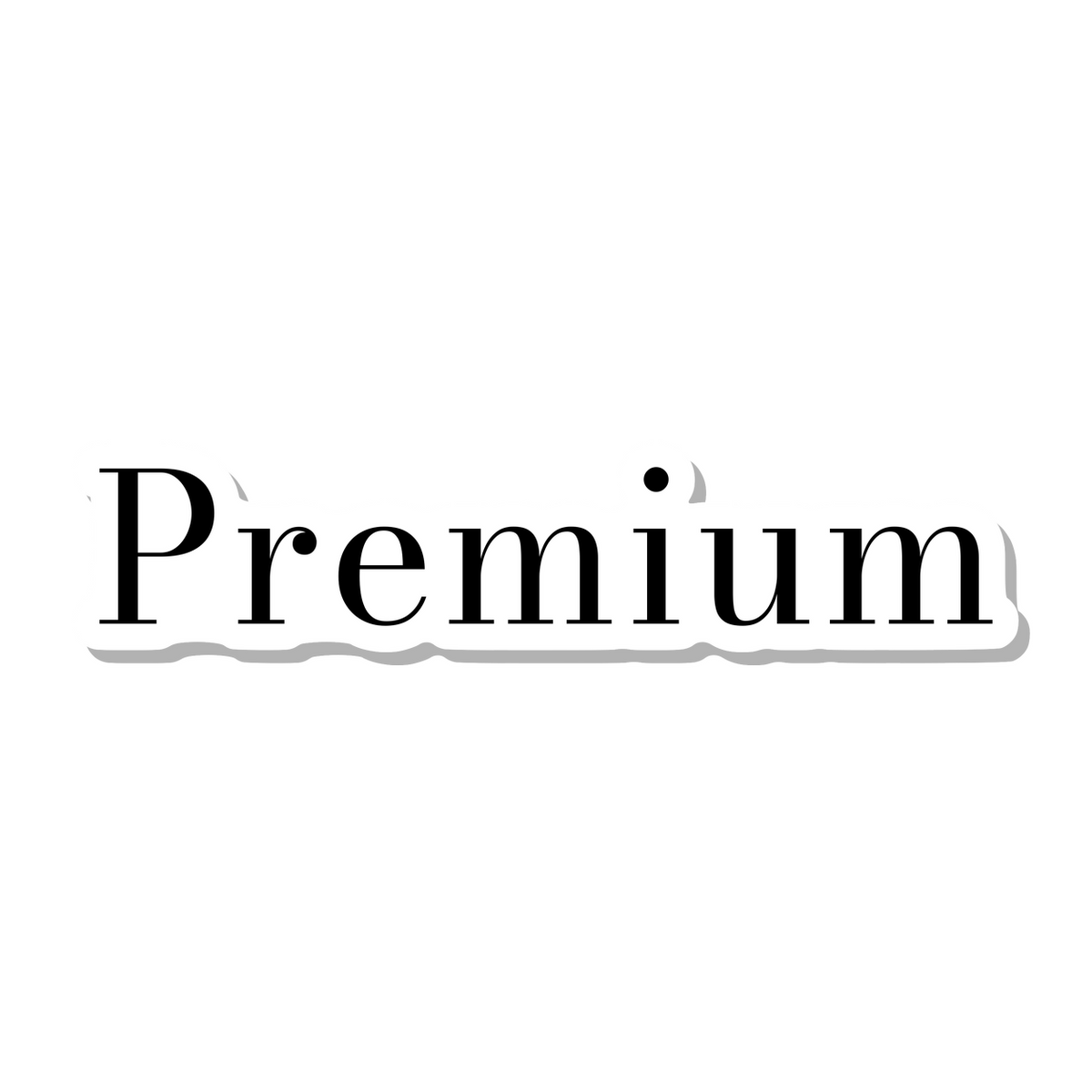 Premium die-cut sticker
