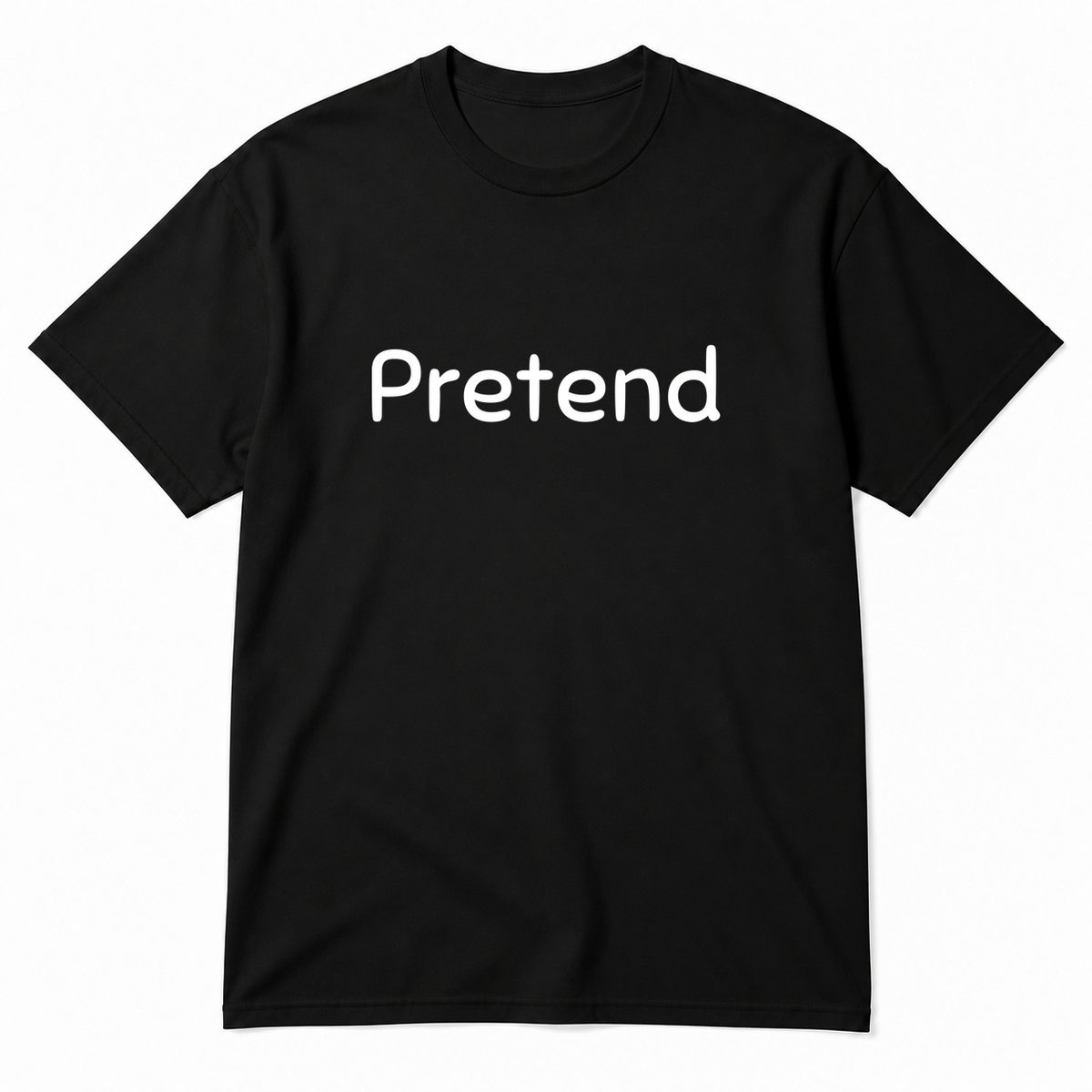 Pretend T-Shirt in black