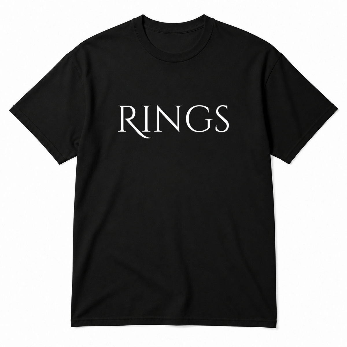 Rings T-Shirt in black