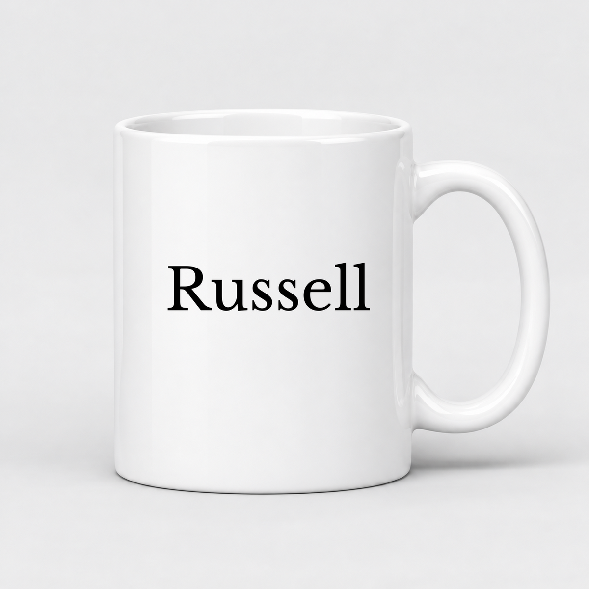 Russell Mug in white
