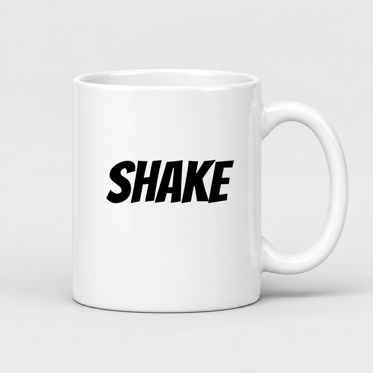Shake Mug in white