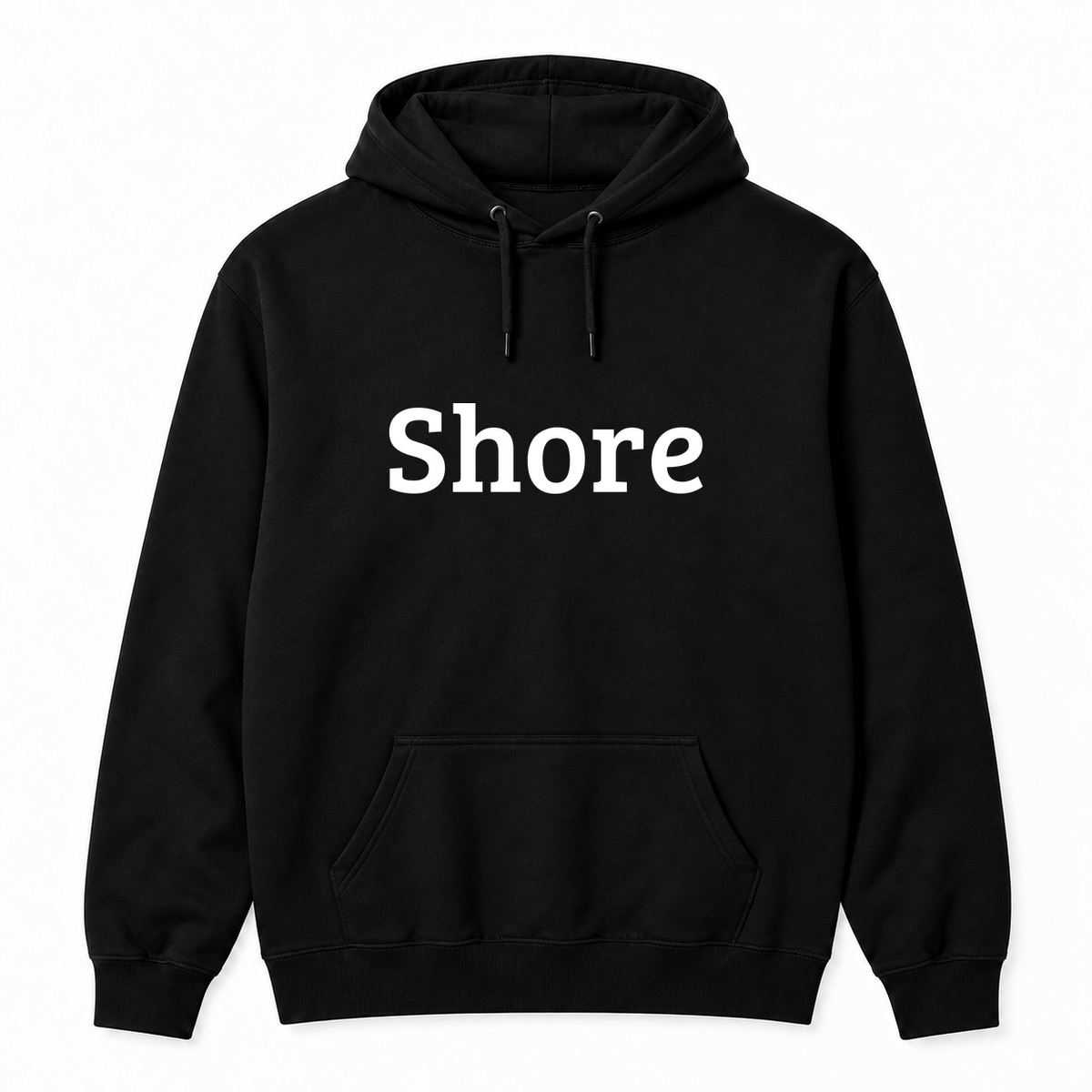 Shore Hoodie in black