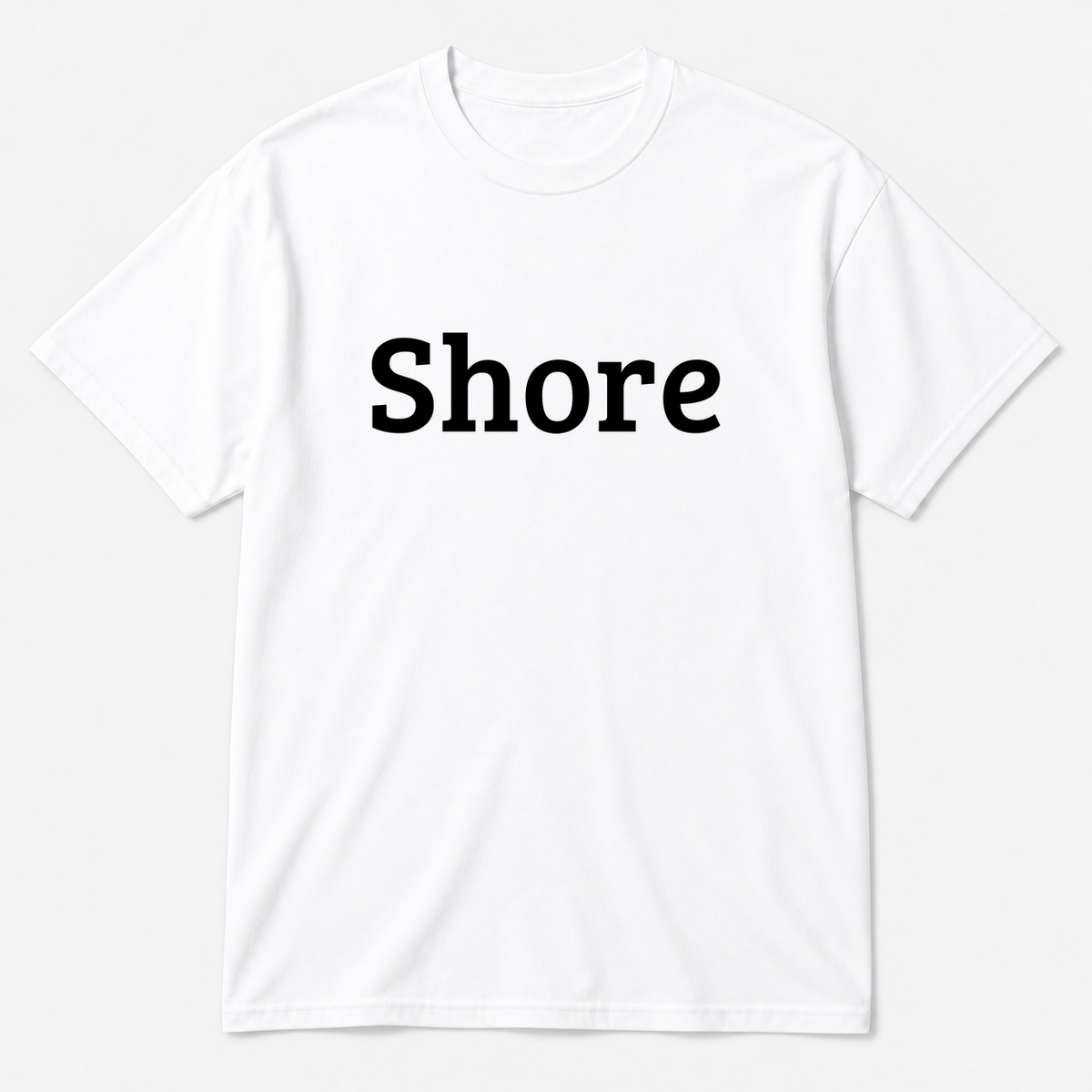 Shore T-Shirt in white